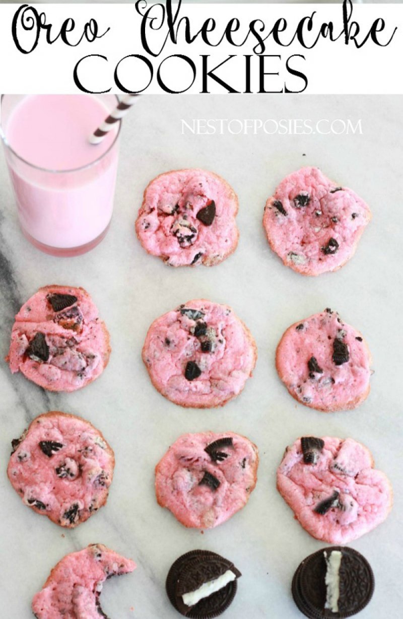 Oreo cheesecake cookies from Nest of Posies