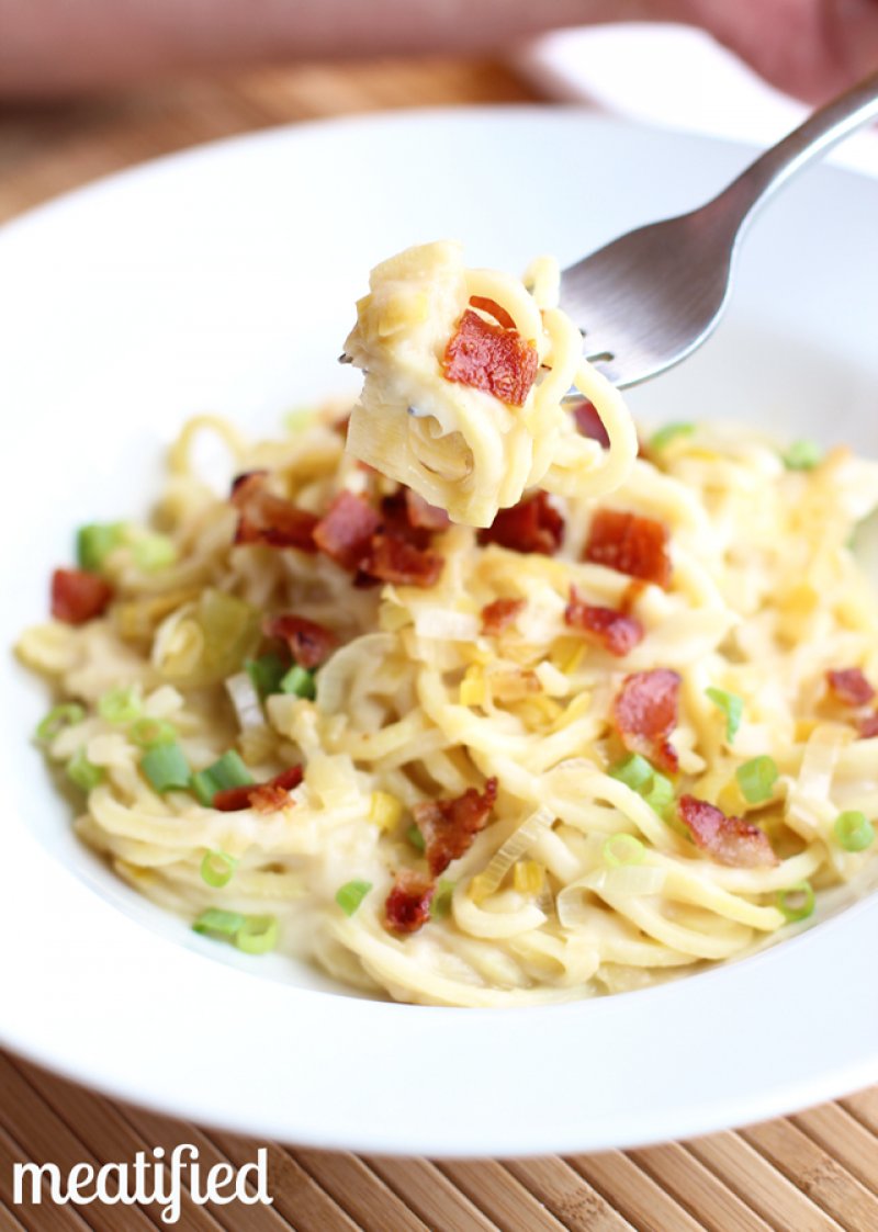 Paleo Alfredo via Meatified