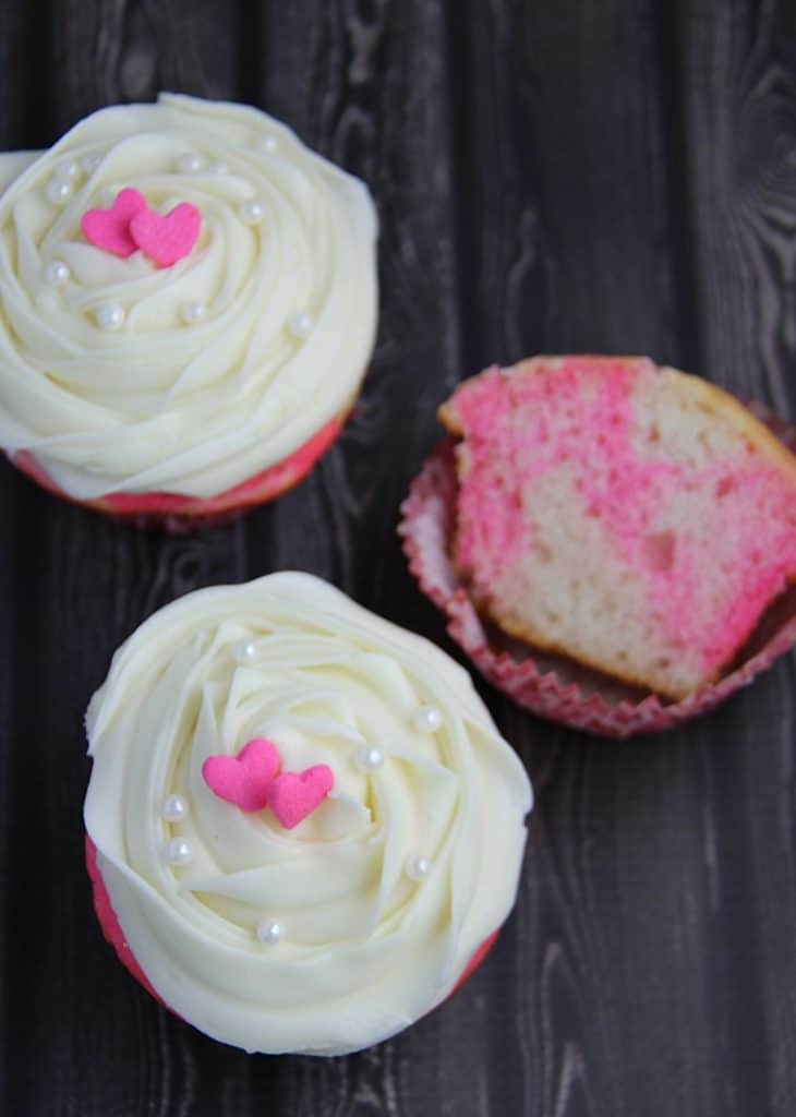 Pink Marble Cupcakes – Family Food and Travel