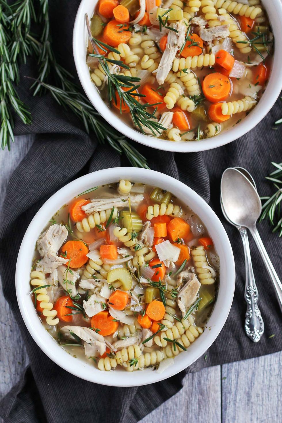Slow Cooker Chicken Noodle Soup.