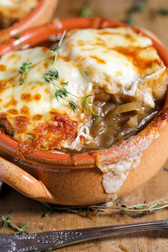 Slow Cooker French Onion Soup.