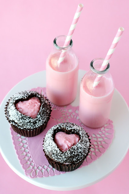 Sweet Heart Cupcakes Valentine’s Day cupcake recipes