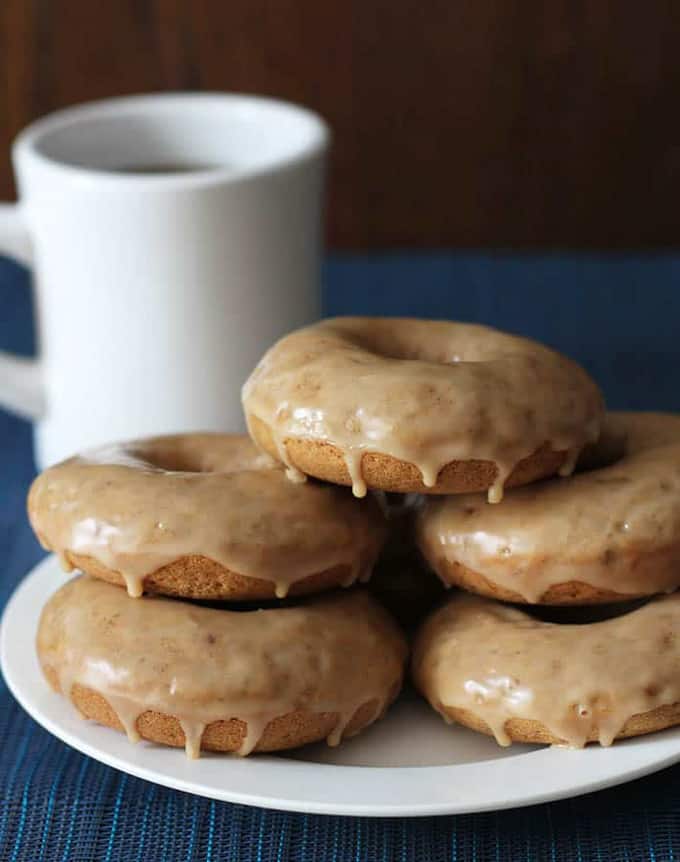 VEGAN MAPLE DONUTS