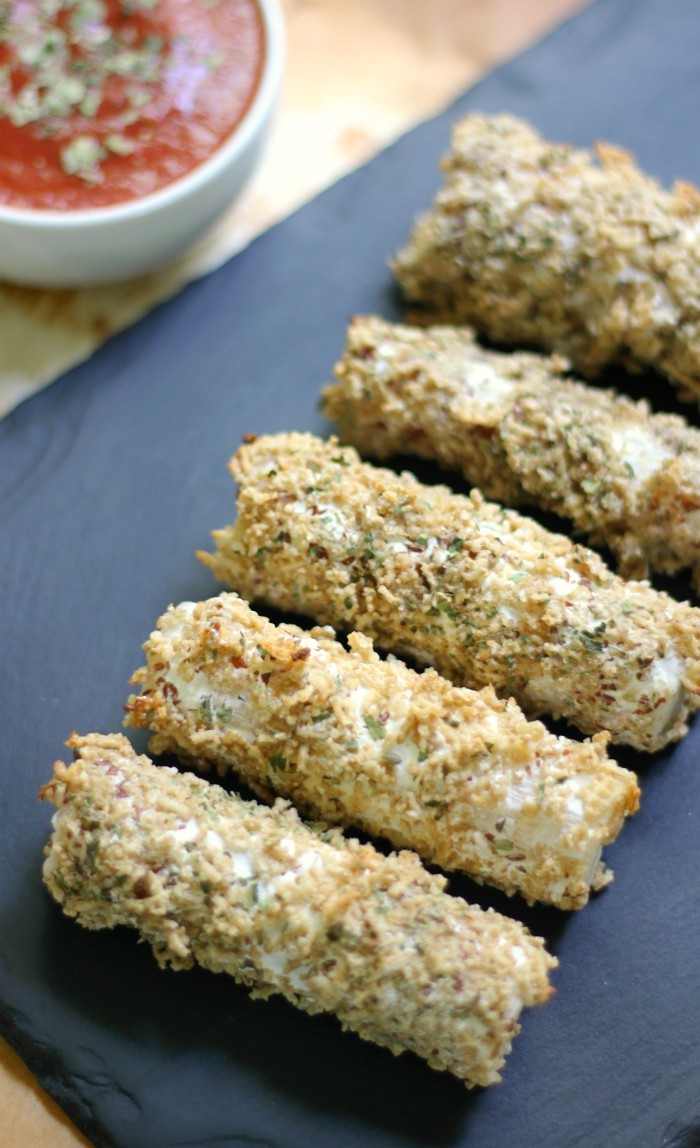 VEGAN MOZZARELLA STICKS BY STRENGTH AND SUNSHINE