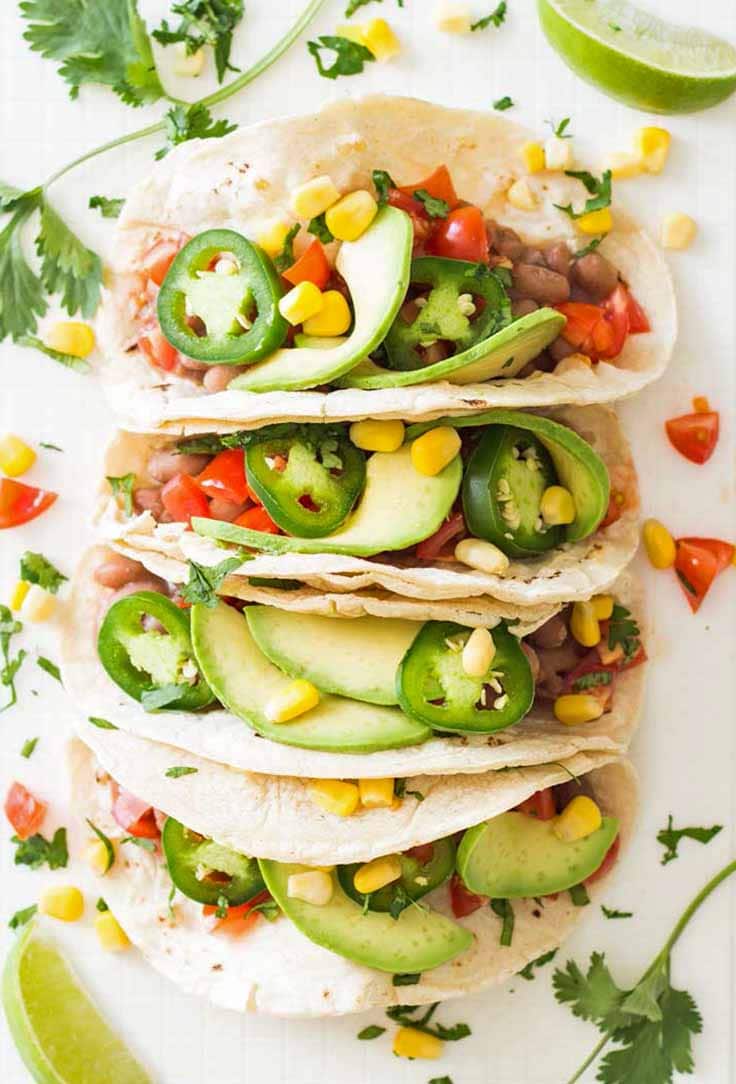 VEGAN PINTO BEAN TACOS BY DIABETES STRONG