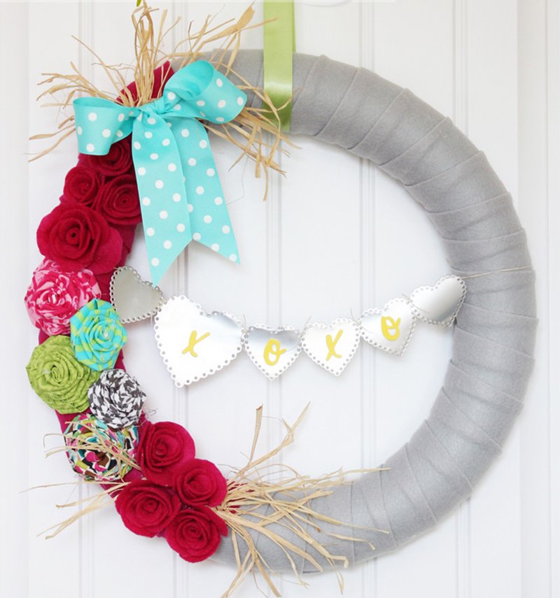 Valentine Wreath.