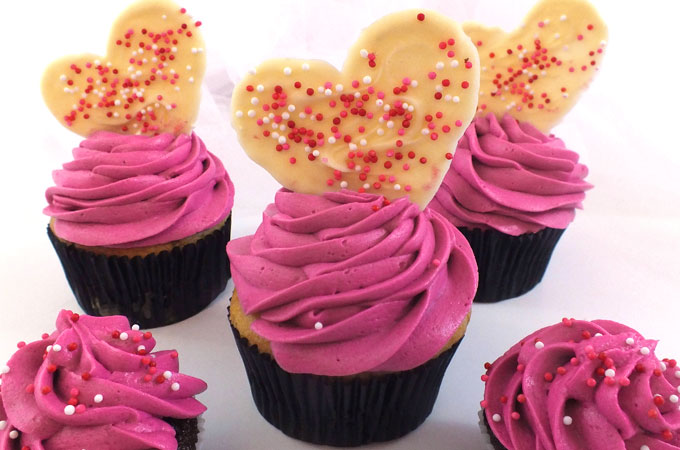 Valentine’s Day Cupcakes.