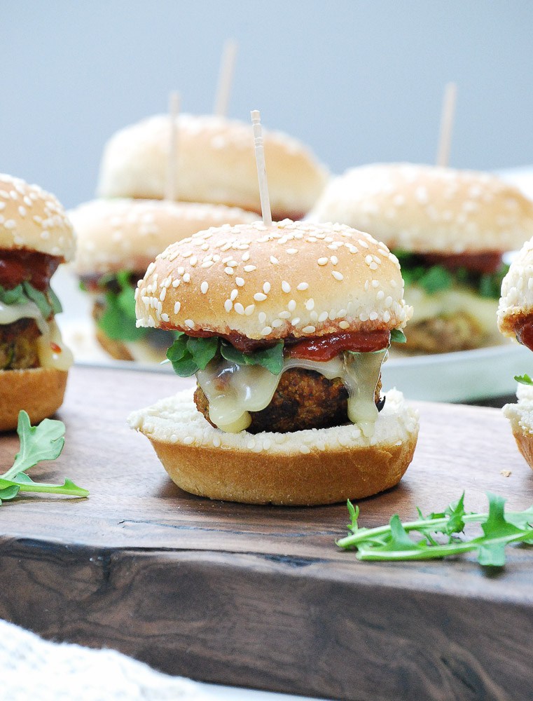 Zucchini Apple Turkey Sliders by Life is but a Dish