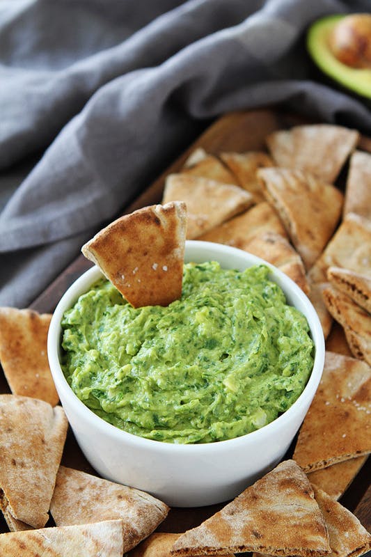 Avocado, Spinach, Artichoke Dip