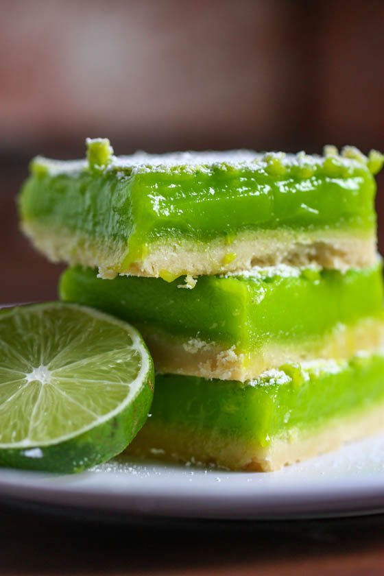 Creamy Lime Squares