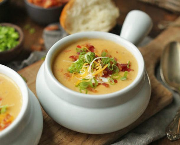 IRISH ALE CHEESE SOUP