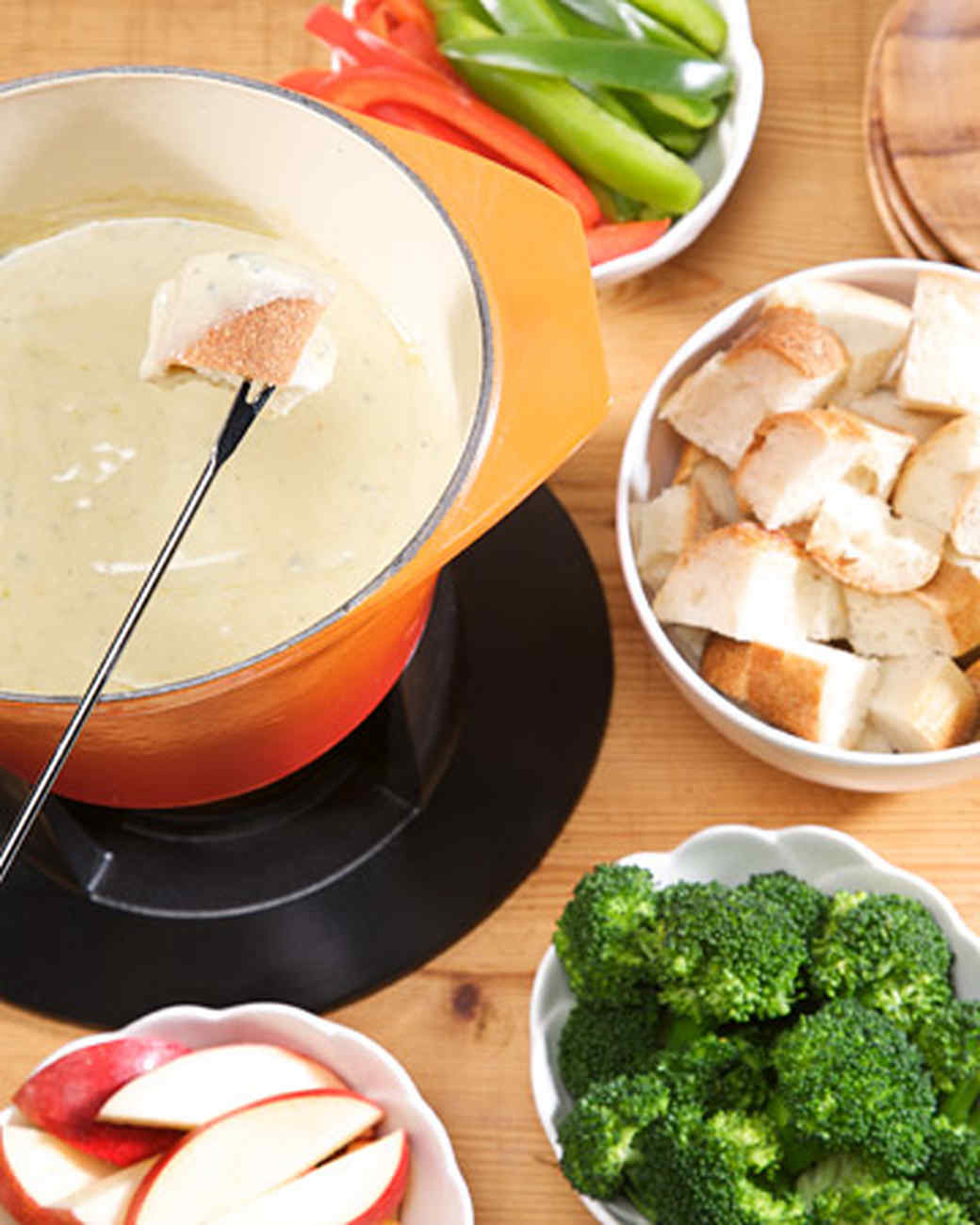 Irish Blue Cheese Fondue.