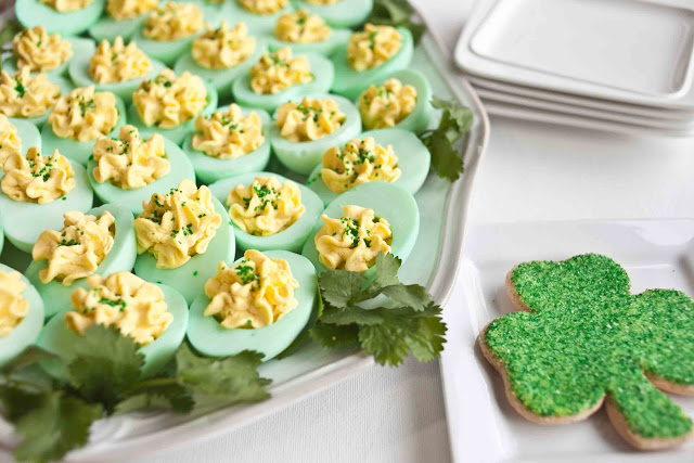 Patrick’s Deviled Eggs