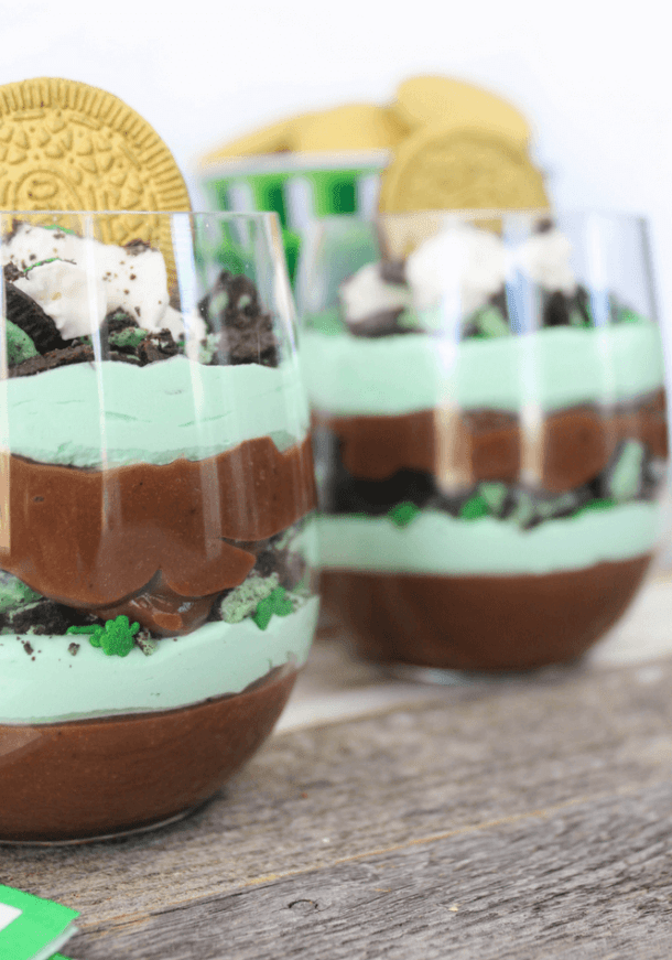 ST PATRICK’S DAY PUDDING CUPS