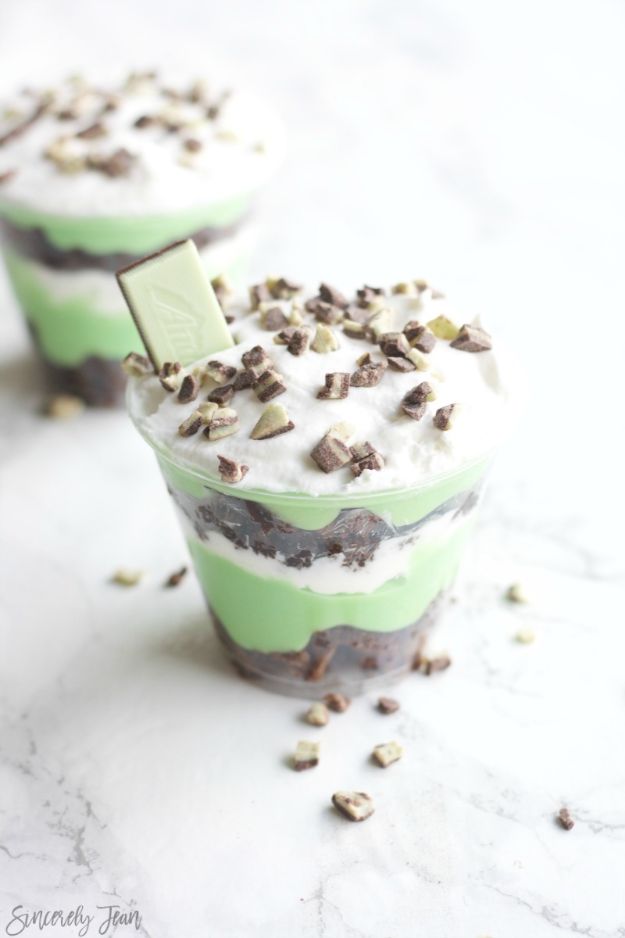 St. Patty’s Day Parfait.