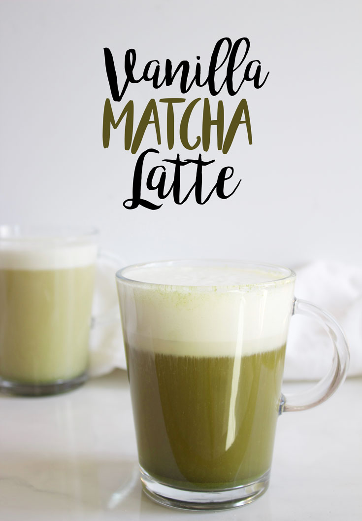 VANILLA MATCHA LATTE