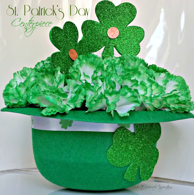 DIY ST PATRICK’S DAY CENTERPIECE