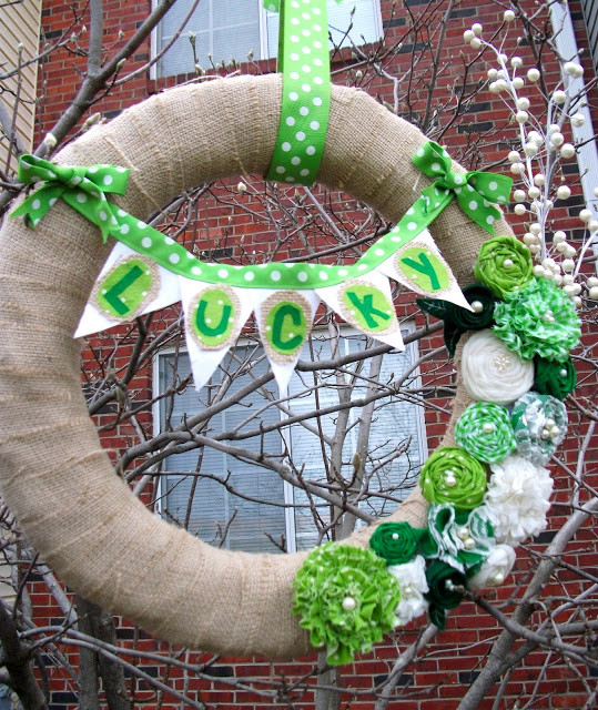 Happy Go Lucky Wreath..