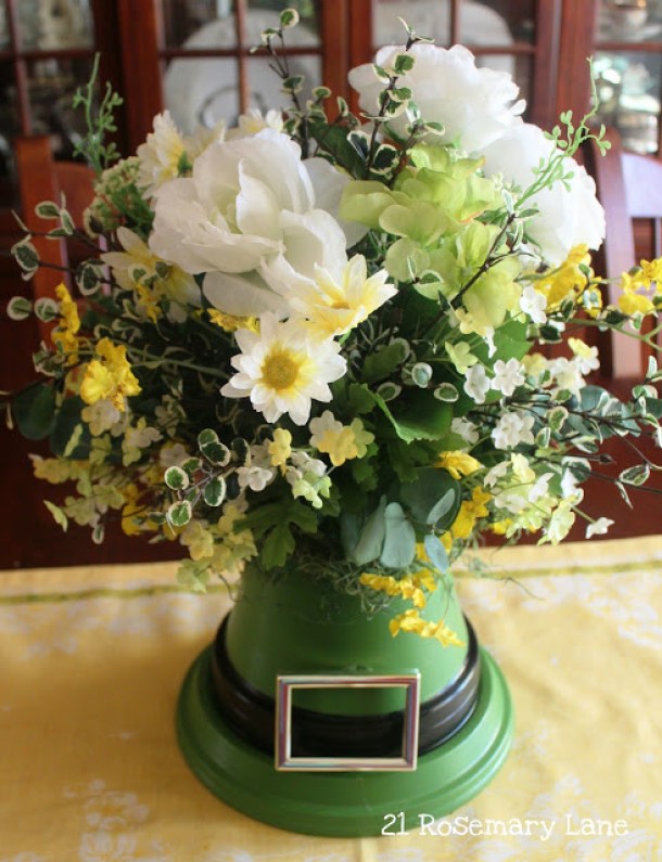 LUCK OF THE LEPRECHAUN CENTERPIECE