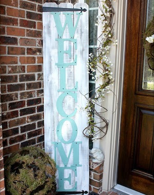 Spring Porch Sign from From My Front Porch to Yours