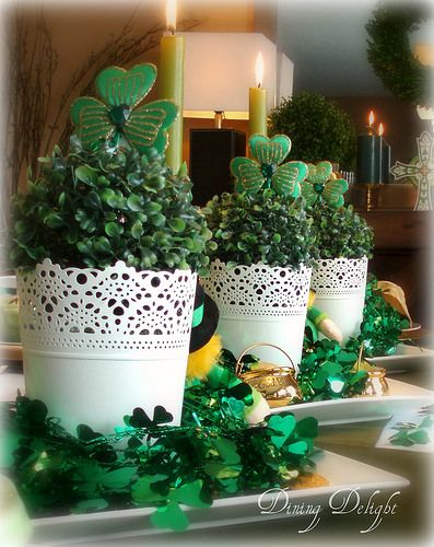 St. Patrick’s Day Table decor By Dining Delight