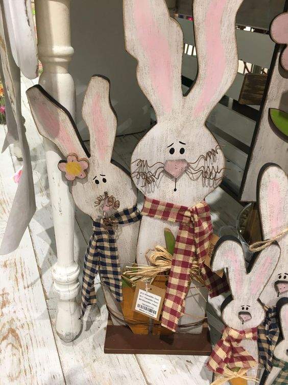 Wooden Bunny Project.