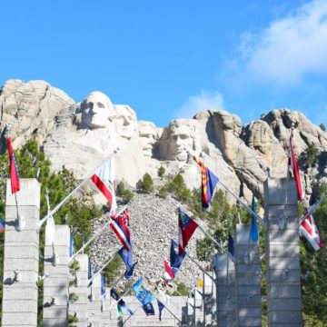 Mount Rushmore National Memorial in the USA
