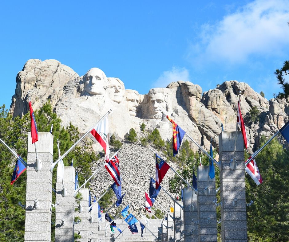 Mount Rushmore National Memorial in the USA