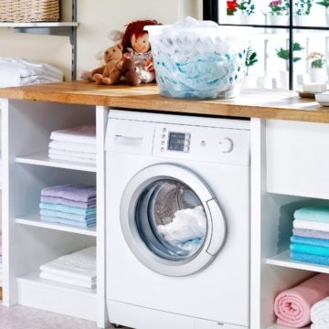 Feminine Laundry Room