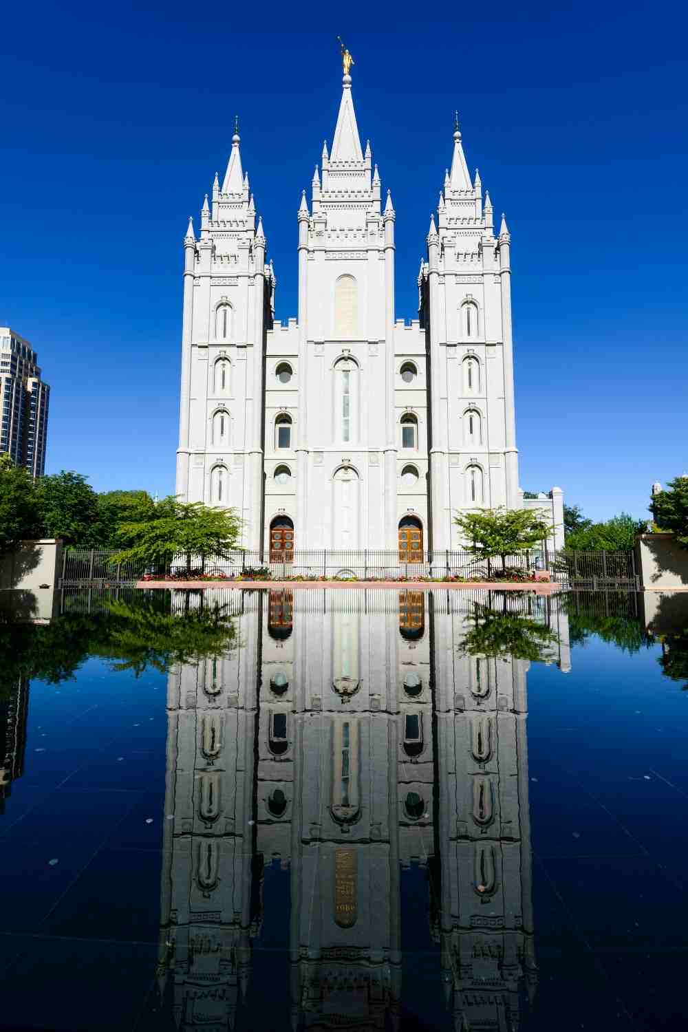 Salt Lake City and the Mormon Temple