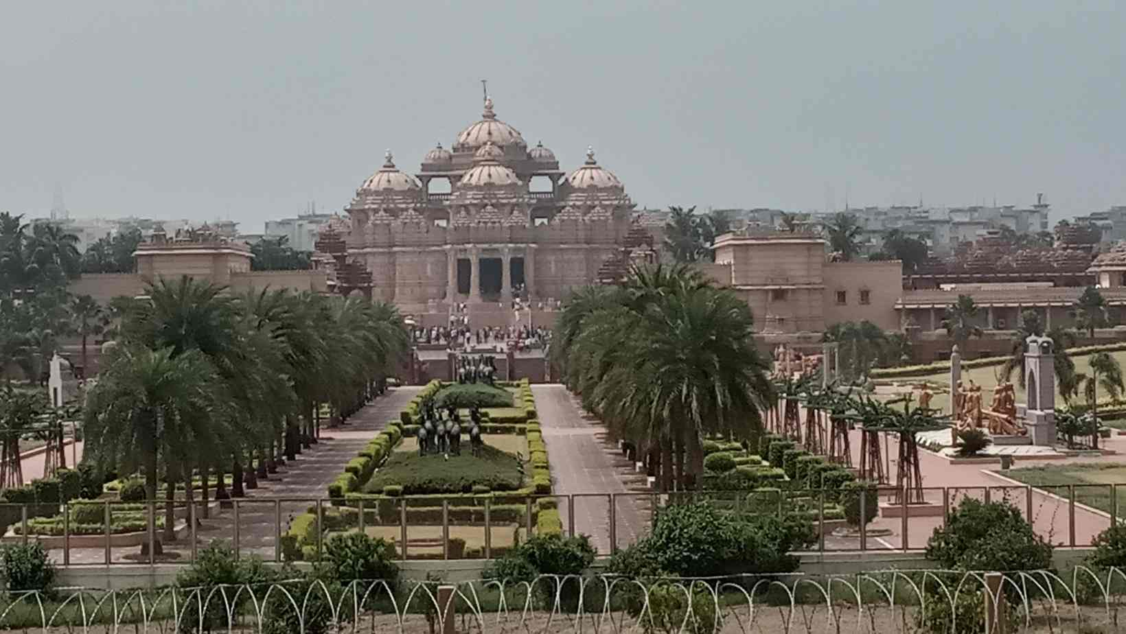 Akshardham temple in Delhi