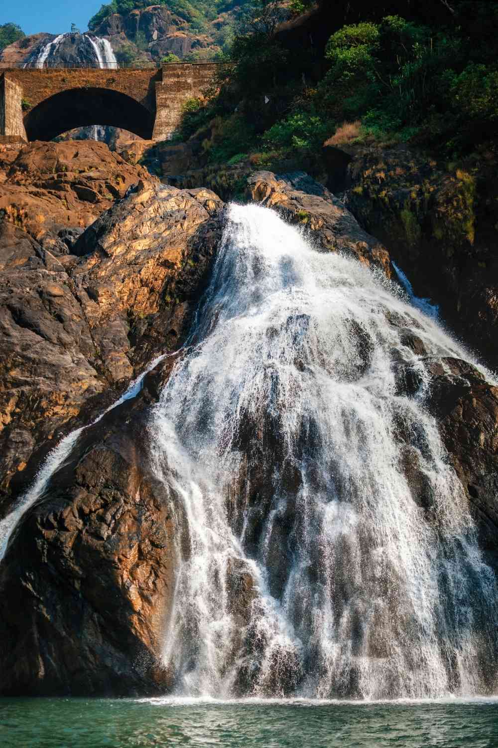 Dudhsagar waterfall in Goa