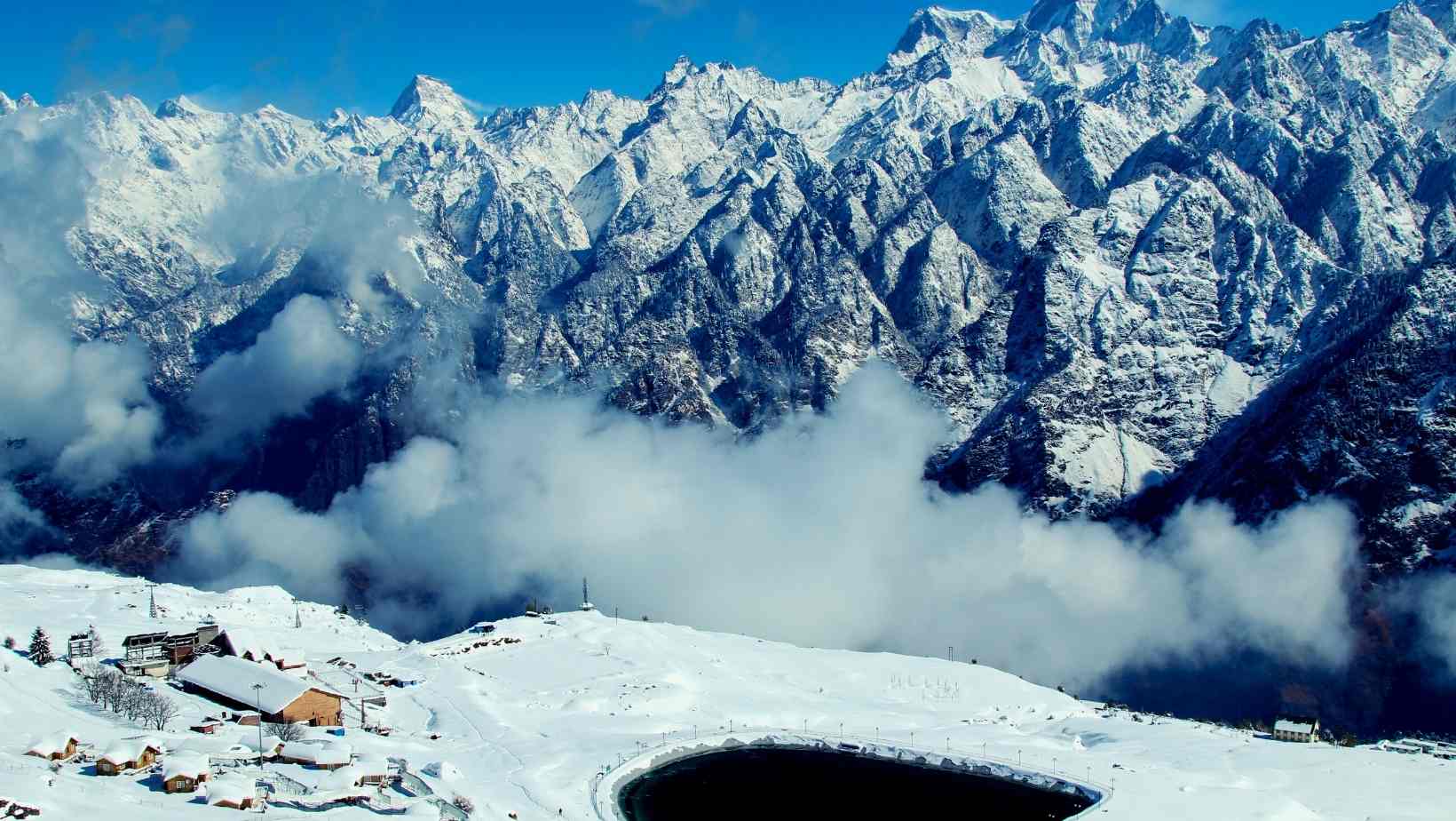 The mountains of Auli