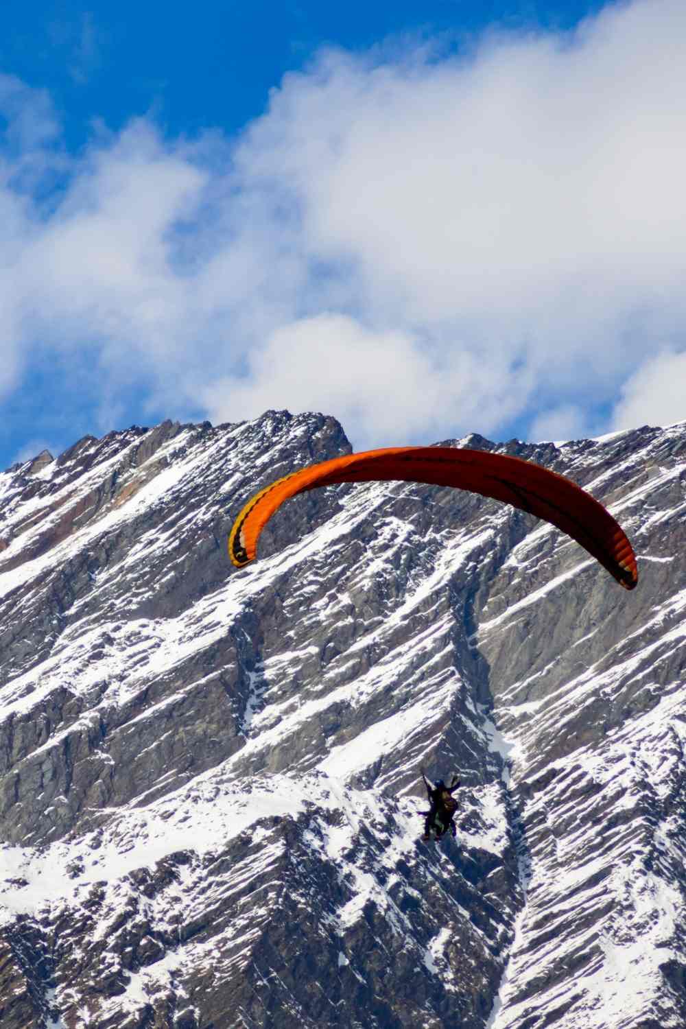 Paragliding ride