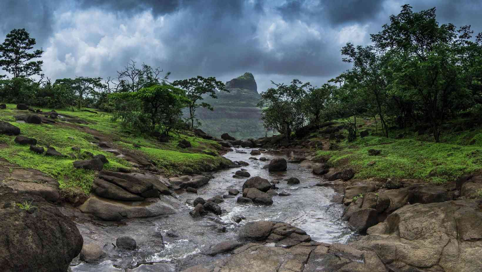 Rajmachi fort base