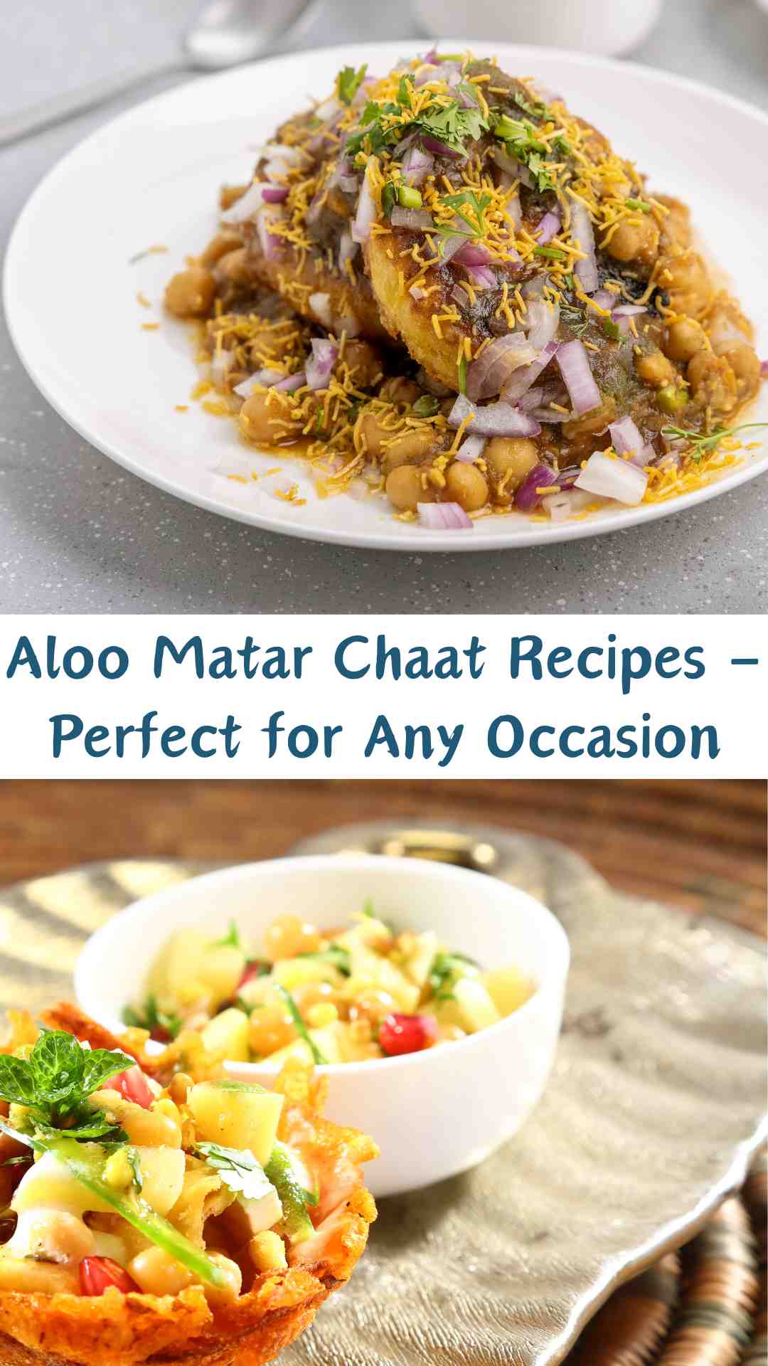 Aloo Matar Chaat Recipe