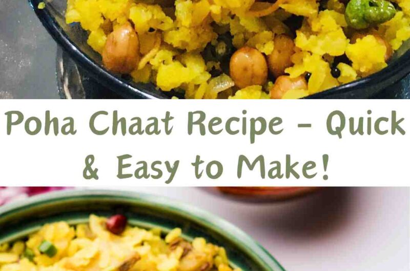 Poha Chaat Recipe - Quick & Easy to Make!