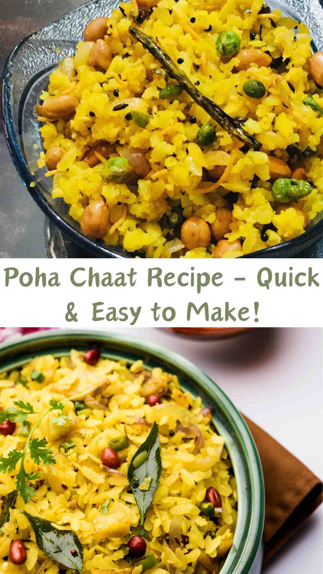 Poha Chaat Recipe