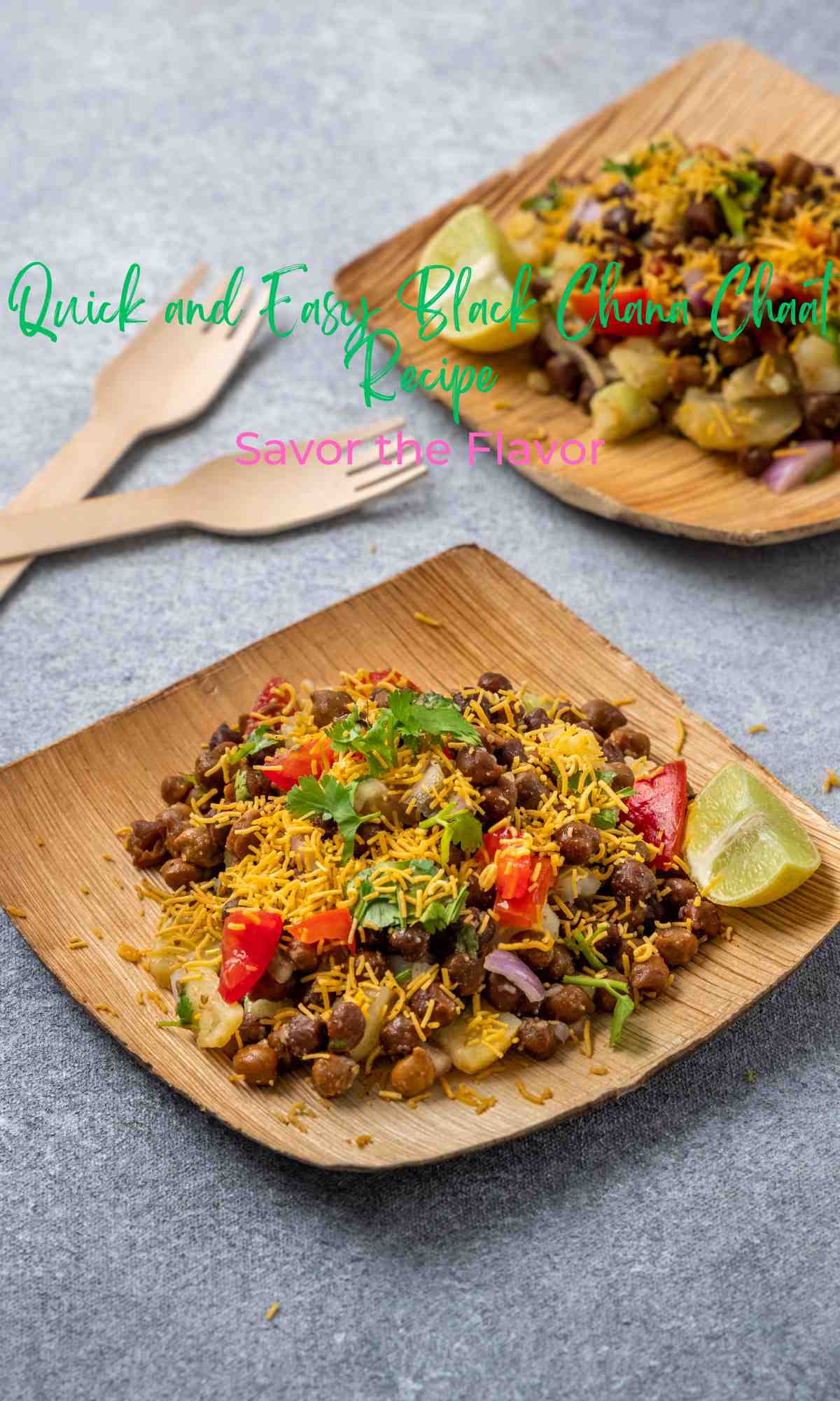 Easy Black Chana Chaat Recipe